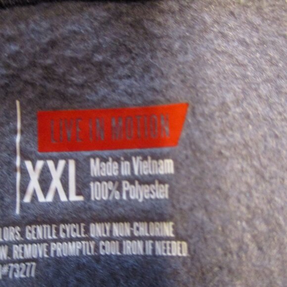 Fila Athletic Sports Men XX Large Gray Multiple Pockets Long Sleeve Pullover - Picture 8 of 8